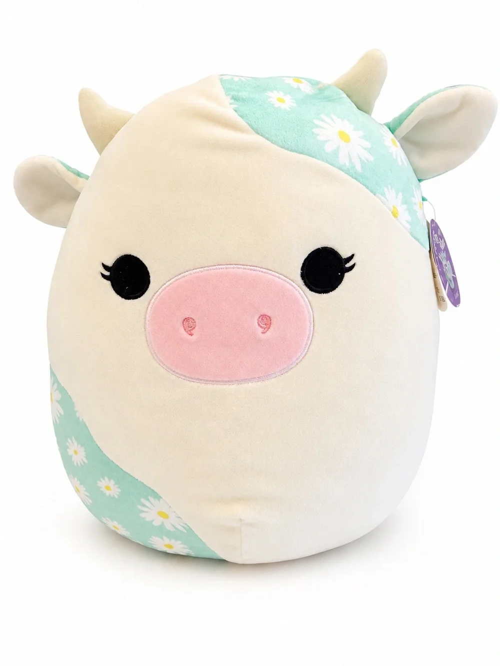 Squishmallow Belana the Cow 16” Easter Edition NWT